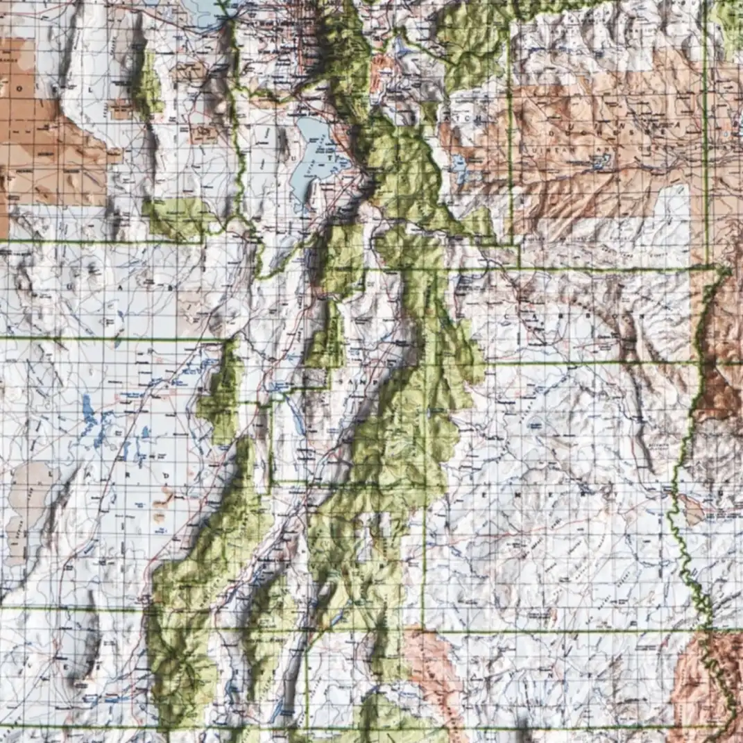 Map of Utah County plumbing service areas covered by Mike Healey Plumbing, from Spanish Fork to Eagle Mountain